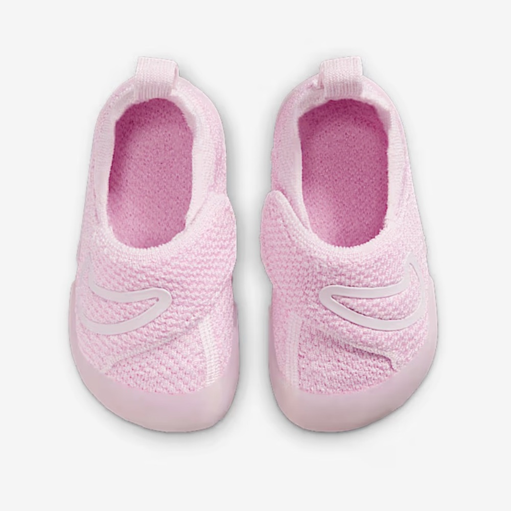 Nike Swoosh 1 5C Toddler shoe machine washable light pink color